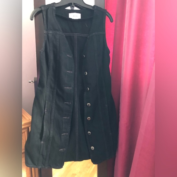 NEUW Black denim tunic in XS - Picture 2 of 9